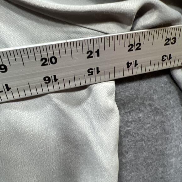 Johnny Was Calme Gray Double Tassel Tonal Embroidered V-Neck Tunic Women Size XL - Picture 13 of 14